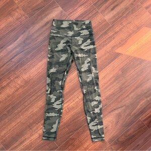 Lululemon green camo leggings